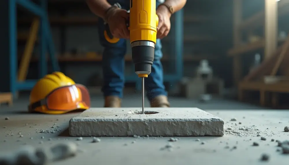 Beton bohren: Warum Vorbohren wichtig ist und wie es geht