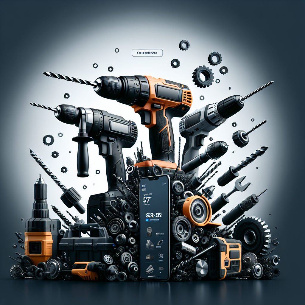 Bohrschrauber-Vergleich