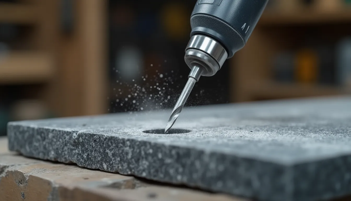 Diamantbohrer Granit 10mm: So bohren Sie effizient durch härteste Materialien