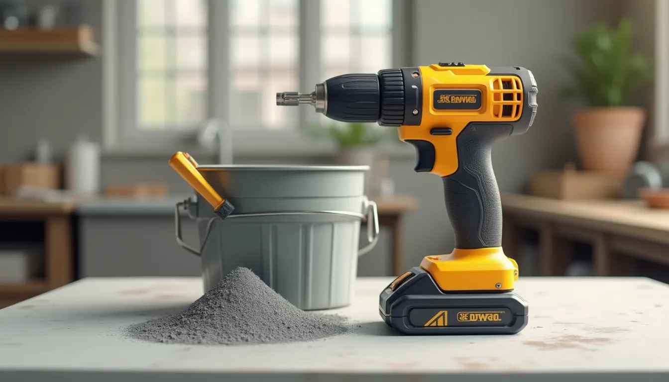 Die perfekte Kombination: Bohrmaschine und Rührwerk für effektives Arbeiten