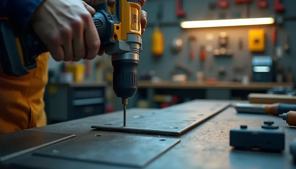 Metallwand bohren leicht gemacht: Schritt-für-Schritt-Anleitung