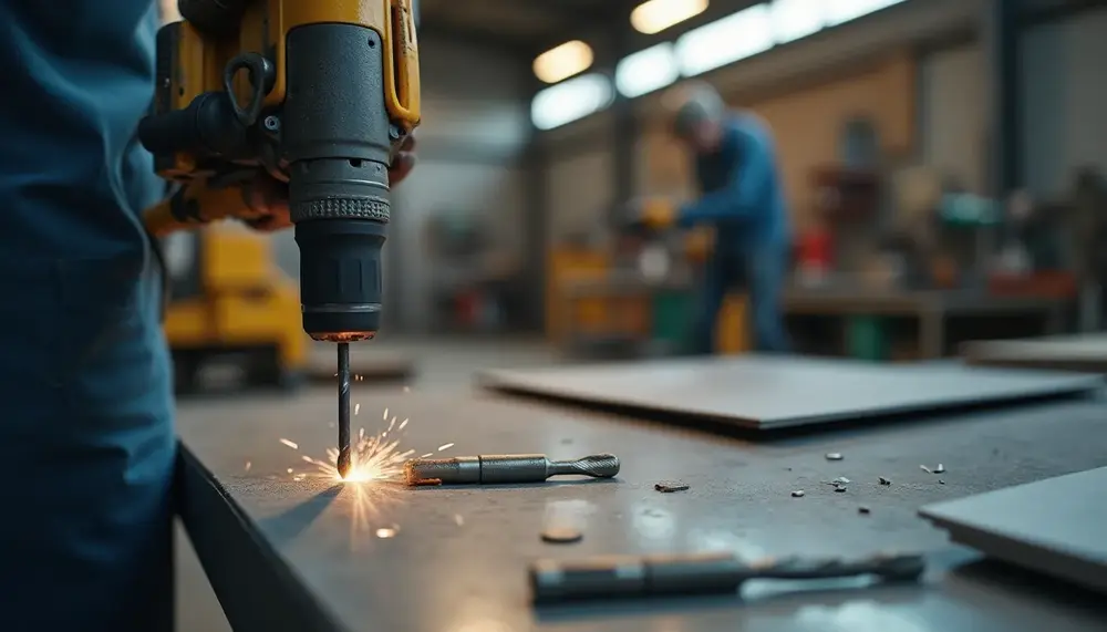 Pulverbeschichtetes Metall bohren: Fehler vermeiden und erfolgreich arbeiten