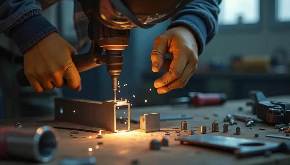 Schritt-für-Schritt-Anleitung: So bohren Sie Metalllöcher größer