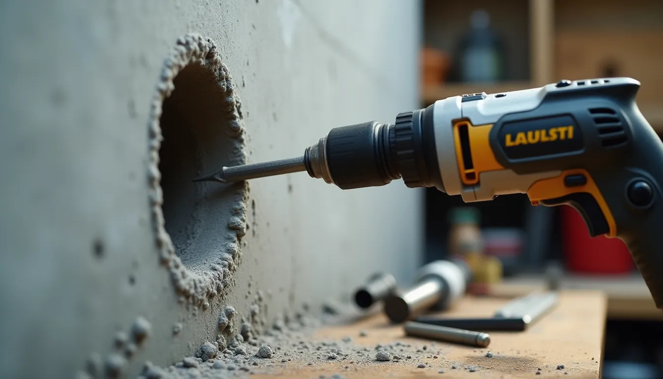 So bohren Sie erfolgreich in harten Beton – Tipps und Tricks