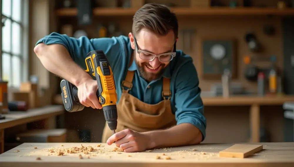 Tipps und Tricks: Loch in Holz bohren mit dem Akkuschrauber